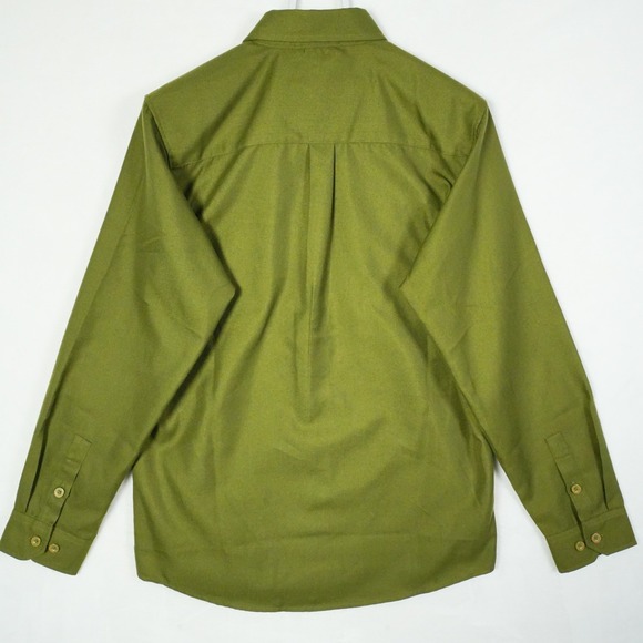 DIXXON Flannel Company The Revolution Olive Green Button Up Shirt Men's Medium - Picture 3 of 8